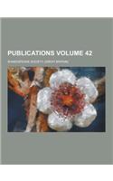 Publications Volume 42