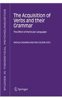 Acquisition of Verbs and Their Grammar: