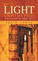 Light Unto My Path: Embracing Thetruth of God's Word