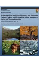 Evaluation of the Sensitivity of Inventory and Monitoring National Parks to Acidification Effects from Atmospheric Sulfur and Nitrogen Deposition