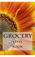 Grocery Lists Book