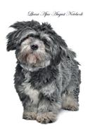 Lhasa Apso August Notebook Lhasa Apso Record, Log, Diary, Special Memories, To Do List, Academic Notepad, Scrapbook & More