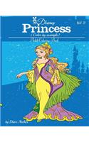 Disney Princess (Color by Example)