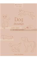 Dog Drawings: Creative Figures in Various Postures