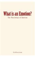 What is an Emotion?