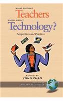 What Should Teachers Know about Technology?