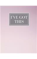 I've got this