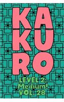 Kakuro Level 2: Medium! Vol. 28: Play Kakuro 14x14 Grid Medium Level Number Based Crossword Puzzle Popular Travel Vacation Games Japanese Mathematical Logic Similar