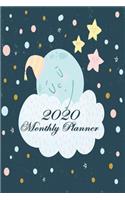 2020 Monthly Planner: Two Year - Monthly Calendar Planner 6 x 9'' - 24 Months For Academic Agenda Schedule Organizer