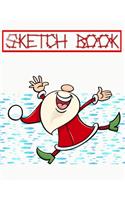 Sketch Book For Teens Dezeens Christmas Gift: Large Blank Sketch Book For Girls And Boys Of All Ages Perfect For Drawing - Create - Activity # Diary Size 8.5 X 11 Inches 110 Page Very Fast Print