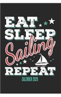 Eat Sleep Sailing Repeat Calender 2020