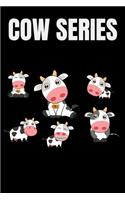 Notebook cow Series: Notebook Journal with cow Theme size 6x9 120 pages: Notebook Series is great