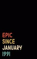 Epic Since January 1991