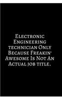 Electronic Engineer Technician