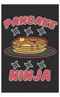 Pancake Ninja: Cute Organic Chemistry Hexagon Paper, Awesome Pancakes Funny Design Cute Kawaii Food / Journal Gift (6 X 9 - 120 Organic Chemistry Hexagon Paper Pag