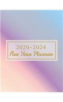 2020-2024 Five Year Planner: Personal Planners Daily Weekly And Monthly: Calendar Schedule agenda Organizer and Journal pocket list Notebook (Month Start from January 2020 throu