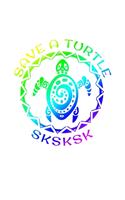 SKSKSK Save A Turtle: And I oop 4x4 Graph Paper Notebook With .25" x .25" Squares For Work, Home Or School. 8.5 x 11 Notepad Journal For Math, Science, Design Projects, M