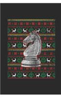 Ugly Christmas - Knight: Graph Paper Notebook / Journal (6" X 9" - 5 Squares per inch - 120 Pages) - Ugly Christmas Gift Idea