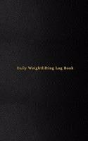 Daily Weightlifting Log Book
