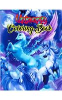 Unicorn Coloring Book: An Adult Coloring Book with Magical Animals, Cute Princesses, and Fantasy Scenes for Relaxatio