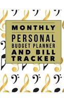 Monthly Personal Budget Planner and Bill Tracker