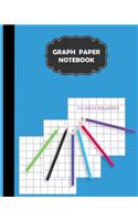Graph Paper Notebook 1/4 inch squares