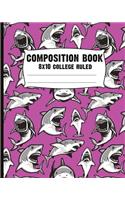 Composition book - 8x10 college ruled