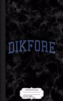Dikfore Funny Novelty Composition Notebook