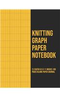 Knitting Graph Paper Notebook: (Knitting Graph Paper Notebook 2:3 Ratio)