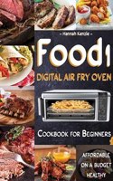 Food i Digital Air Fry Oven Cookbook for Beginners