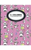 6 Columns Columnar Pad: (6 Columns Columnar Pads)