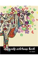Animals Coloring Book For Adults