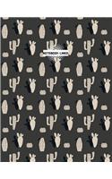 Notebook Lined: Notebook Cute Cactus: Notebook blank paper ruled: Notebook Journal Diary, 110 Lined pages, 8.5" x 11"
