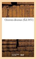 Oeuvres Diverses