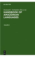 Handbook Amazonian Languages