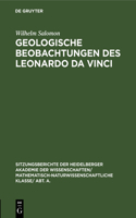 Geologische Beobachtungen Des Leonardo Da Vinci