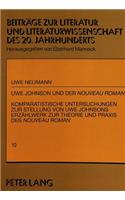 Uwe Johnson Und Der «Nouveau Roman»