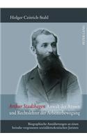 Arthur Stadthagen - Anwalt Der Armen Und Rechtslehrer Der Arbeiterbewegung