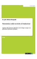 Panoramica sulle tecniche di traduzione