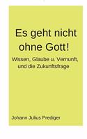 Es geht nicht ohne Gott!: Wissen, Glauben und Vernunft, und die Zukunftsfrage