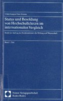 Status Und Besoldung Von Hochschullehrern Im Internationalen Vergleich