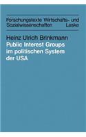 Public Interest Groups Im Politischen System Der USA