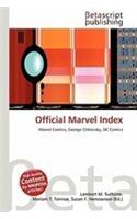 Official Marvel Index: (English)