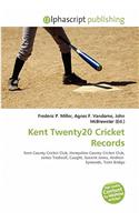 Kent Twenty20 Cricket Records: (English)