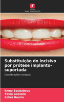 Substituição do incisivo por prótese implanto-suportada