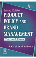 Product Policy and Brand Management