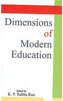 Dimensions of Modern Education
