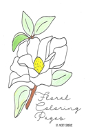 Floral Coloring Book