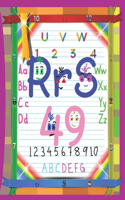 Preschool Summer Alphabet Writing Activity
