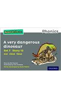 Read Write Inc. Phonics: Grey Set 7 Storybook 12 A Very Dangerous Dinosaur